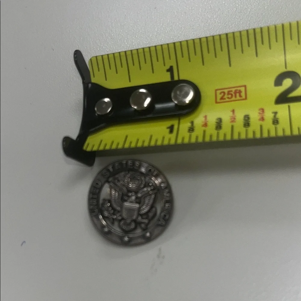 Airforce United States of America Hat Pin /Button silver tone